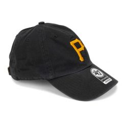 Czapka z daszkiem 47 Brand MLB Pittsburgh Pirates CLEAN UP. Czarne czapki damskie 47 Brand, na wiosnę, bez wzorów. Za 89.99 zł.