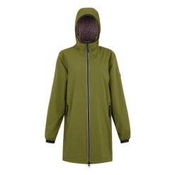 Damska Kurtka Wodoodporna Lioka. Brązowe kurtki sportowe damskie Regatta, xl, bez wzorów, bez ramiączek, bez kaptura, trekkingowe. Za 187.99 zł.
