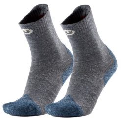 Skarpety trekkingowe doroslych Therm-ic Trekking Temperate Crew dwuwarstwowa. Szare skarpety męskie THERM-IC, bez wzorów, z materiału. Za 145.00 zł.