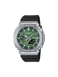 G-Shock Zegarek Solar Bluetooth GBM-2100A-1A3ER Czarny. Czarne, analogowe zegarki męskie G-Shock, bez wzorów. Za 999.99 zł.
