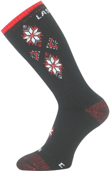 Skarpety merino SCK. Szare skarpetki damskie LASTING, bez wzorów, z elastanu. Za 77.00 zł.