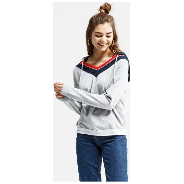 Lotto Bluza Viedma , szary, rozmiar XS. Szare bluzy damskie Lotto, s, bez wzorów, z bawełny, bez ramiączek, bez kaptura. W wyprzedaży za 79.99 zł.