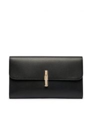 Furla Torebka Iride Clutch WE00913 ARE000 CN O6000 Czarny. Czarne torebki do ręki damskie Furla, bez wzorów, ze skóry, bez dodatków. Za 899.99 zł.