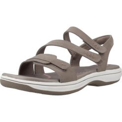 Sandały SKECHERS 163474S Brązowy. Brązowe sandały damskie Skechers, bez wzorów, z syntetyku, bez obcasa, bez zapięcia. Za 224.99 zł.