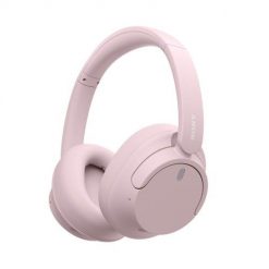 Słuchawki nauszne SONY WH-CH720NP różowe. Czerwone słuchawki bezprzewodowe SONY. Za 355.99 zł.