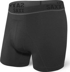 SAXX Bokserki męskie SAXX Kinetic HD Boxer Brief Blackout S. Bokserki męskie Saxx, bez wzorów. Za 116.99 zł.