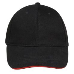 Czapka Z Daszkiem Buffalo 6 Panel. Czarne czapki damskie SOL'S, bez wzorów. Za 29.99 zł.