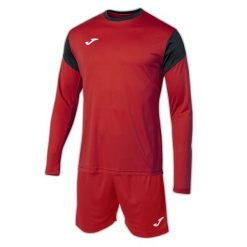 Zestaw bramkarski męski Joma Phoenix gk. Czarne bluzy męskie Joma, m, bez wzorów, sportowe, bez ramiączek, bez kaptura. Za 275.50 zł.