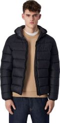 Kurtka męska Champion Kurtka męska Champion Hooded czarna 220342 KK001 2XL. Czarne kurtki męskie Champion, m, bez wzorów, bez kaptura. Za 414.24 zł.