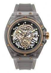 Zegarek Police Zegarek Męski Police PL15924JPB2PA Szary (44 mm). Szare zegarki męskie Police, bez wzorów. Za 407.44 zł.