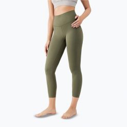 Legginsy do jogi damskie JOYINME 7/8 Unity Ease. Zielone legginsy damskie Joy in me, bez wzorów. Za 129.99 zł.
