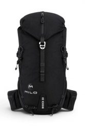 Plecak trekkingowy MILO BISSOI 30 30L czarny. Czarne plecaki męskie Milo, bez wzorów, z materiału, klasyczne. Za 379.00 zł.
