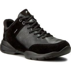 Półbuty GEOX - D Sfinge A D642NA 08521 C9999 Black. Czarne półbuty damskie Geox, bez wzorów, z materiału, sportowe, bez obcasa, na płaskiej podeszwie, bez zapięcia. W wyprzedaży za 229.00 zł.