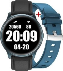 Smartwatch Gino Rossi ZG309D Czarny (14314). Czarne zegarki smartwatch Gino Rossi, bez wzorów. Za 364.57 zł.