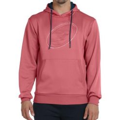 Bullpadel Baltar Sweatshirt. Czerwone bluzy męskie bullpadel, bez wzorów, sportowe, bez ramiączek, bez kaptura. W wyprzedaży za 177.85 zł.