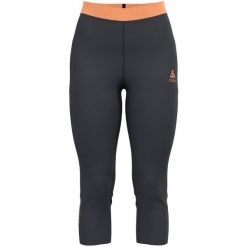 Legginsy termoaktywne damskie Odlo REVELSTOKE PW 150. Niebieskie legginsy damskie ODLO, l, bez wzorów, z materiału, narciarskie. Za 499.99 zł.