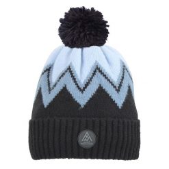 Czapka Peak Mountain Mission. Niebieskie czapki damskie Peak Mountain, na zimę, bez wzorów, sportowe. Za 64.55 zł.