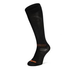 Skarpety męskie narciarskie Bridgedale Ski Race - black/orange. Brązowe skarpety męskie Bridgedale, bez wzorów. Za 76.99 zł.