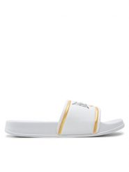 Everlast Klapki Evl Side 872740-50 Biały. Białe klapki damskie EVERLAST, bez wzorów, z tworzywa sztucznego, bez obcasa, bez zapięcia. Za 119.99 zł.