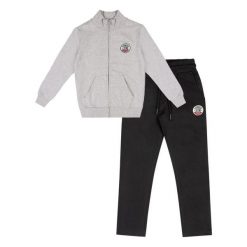 Bluza z zamek błyskawiczny na czas wolny. Czarne bluzy damskie LEONE 1947 APPAREL, bez wzorów, z bawełny, sportowe, bez ramiączek, bez kaptura. W wyprzedaży za 136.83 zł.