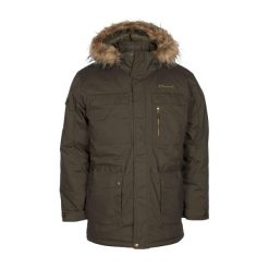 Kurtka zimowa męska Pinewood Finnveden Winter Parka. Zielone kurtki męskie Pinewood, na zimę, m, bez wzorów, sportowe, bez kołnierzyka, bez kaptura. Za 999.99 zł.