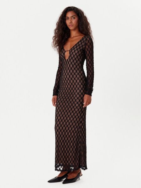 Bardot Sukienka koktajlowa Yazmin Lace 59966DB Czarny Regular Fit. Czarne sukienki damskie Bardot, bez wzorów, z syntetyku, wizytowe, bez kołnierzyka, bez ramiączek. Za 529.99 zł.
