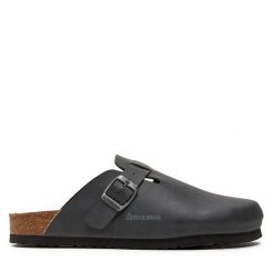 Klapki Dr. Brinkmann. Szare klapki męskie Dr. Brinkmann, bez wzorów, bez zapięcia. Za 149.99 zł.