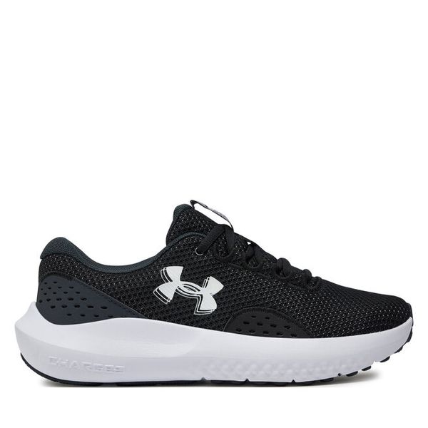 Buty do biegania Under Armour. Czarne obuwie sportowe damskie Under Armour, bez wzorów, bez zapięcia, do biegania. Za 199.99 zł.
