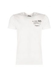Diesel T-Shirt "T-Diegos" | A00827-0HAYU-100 | Mężczyzna | Biały. Białe t-shirty męskie Diesel, m, bez wzorów, z bawełny, bez kołnierzyka, bez ramiączek. W wyprzedaży za 129.00 zł.