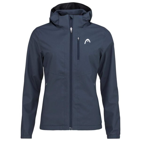 Kurtka w góry damska Head 814992DB. Niebieskie bluzy damskie Head, na zimę, s, bez wzorów, z materiału, bez ramiączek, z kapturem, do biegania. Za 280.00 zł.