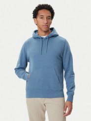 Mustang Bluza Bronson 1016966 Niebieski Regular Fit. Niebieskie bluzy męskie Mustang, m, bez wzorów, z bawełny, bez ramiączek, bez kaptura. Za 219.99 zł.