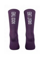 Skarpety rowerowe NORTHWAVE Good Times Sock. Fioletowe skarpety męskie Northwave, bez wzorów, z tkaniny. Za 39.00 zł.
