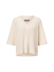MOS MOSH Sweter z zawartością alpaki - MMTaci Kobiety biały, M. Białe swetry nierozpinane damskie Mos Mosh, m, bez wzorów, eleganckie, bez kołnierzyka, bez ramiączek. Za 599.95 zł.