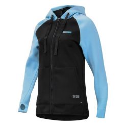 Bluza neoprenowa do sportów wodnych damska Prolimit SUP Hoody Zipper. Niebieskie bluzy damskie PROLIMIT, l, bez wzorów, z neoprenu, sportowe, bez ramiączek, bez kaptura. Za 890.00 zł.