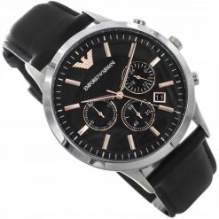 Zegarek Męski EMPORIO ARMANI Renato AR11431 + BOX. Zegarki męskie Emporio Armani, bez wzorów. Za 444.53 zł.