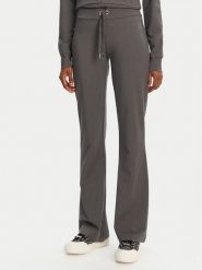 Juicy Couture Spodnie dresowe Apollo JCWBJ125311 Szary Flared Leg. Szare spodnie dresowe damskie Juicy Couture, bez wzorów, z bawełny. Za 199.99 zł.