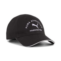 Czapka z daszkiem PUMA Class PUMA Black. Czarne czapki damskie Puma, bez wzorów, sportowe. Za 89.00 zł.