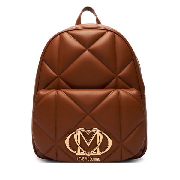 Plecak LOVE MOSCHINO. Brązowe plecaki damskie Love Moschino, bez wzorów. Za 1,049.00 zł.