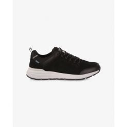 Krótkie buty sportowe unisex Kilpi MERAPI LOW WP-U. Czarne buty sportowe męskie Kilpi, bez wzorów, z nylonu, bez obcasa, bez zapięcia. Za 318.77 zł.