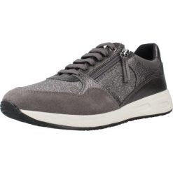 Buty GEOX D BULMYA Szary. Szare obuwie trekkingowe damskie Geox, z tkaniny, bez zapięcia. Za 306.99 zł.