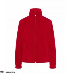 JHK - Bluza polarowa damska, taliowana, z suwakiem i dwoma zapinanymi kieszeniami czerwony 2XL. Czerwone bluzy damskie JHK, xl, bez wzorów, z polaru, bez ramiączek, bez kaptura. Za 54.92 zł.