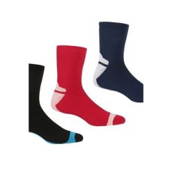 Skarpety do chodzenia damskie Lifestyle 3-pak. Brązowe skarpetki damskie Regatta, bez wzorów, z syntetyku. W wyprzedaży za 44.99 zł.