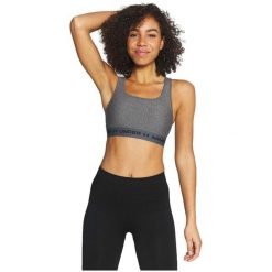 Stanik sportowy Under Armour Crossback Mid Heather Bra. Szare bielizna sportowa damska Under Armour, s, bez wzorów. Za 119.99 zł.