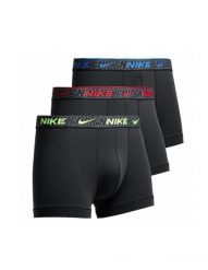 Bokserki męskie Nike Everyday Cotton Stretch Trunk. Czarne bokserki męskie BP3 UNDERWEAR, bez wzorów, z bawełny. Za 159.99 zł.