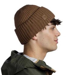 Czapka Rutger Dla Dorosłych Unisex. Brązowe czapki damskie Buff, bez wzorów, z bawełny. Za 210.99 zł.