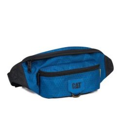 Torba biodrowa Raymond Caterpillar MILLENNIAL CLASSIC Lyons Blue Streamline. Niebieskie torby sportowe męskie CATERPILLAR, bez wzorów. Za 119.00 zł.