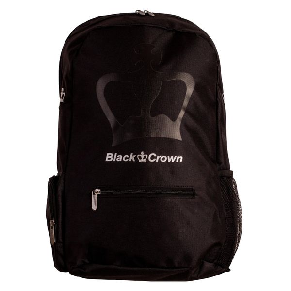 Czarny plecak Crown Focus 2026 Negro ÚNICA. Czarne plecaki męskie BLACK CROWN, bez wzorów, z materiału, sportowe. Za 136.15 zł.
