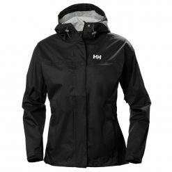 Kurtka przeciwdeszczowa damska Helly Hansen Loke. Niebieskie kurtki sportowe damskie Helly Hansen, l, bez wzorów, bez ramiączek, bez kaptura, trekkingowe. Za 366.99 zł.