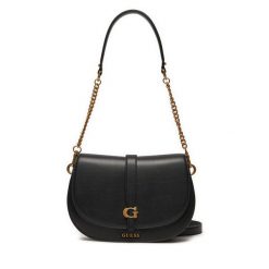 Torebka Guess. Czarne torebki do ręki damskie Guess, z aplikacjami, bez dodatków. Za 639.99 zł.