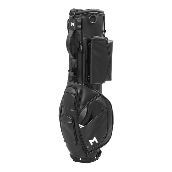 Torba na statyw golfowy Minimal Golf MP1. Czarne swetry męskie MINIMAL GOLF, bez wzorów, z materiału, eleganckie, bez kołnierzyka, bez ramiączek. Za 1,045.50 zł.